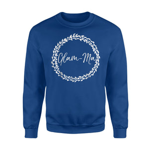 Glam-Ma For Women Funny Cute Glamorous Grandma Sweatshirt