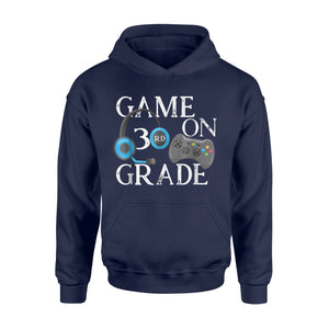 Game On 3rd Third Grade  For Kids Boys Girls  Hoodie