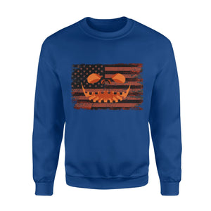 American Halloween Smile Face Halloween Sweatshirt