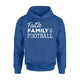 Faith Family Football Hoodie