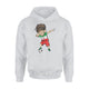 Dabbing Soccer Boy Iran Jersey Iranian Football Gift Hoodie