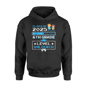 Funny 6th Grade First Day Video Games  Kid Gamer Gifts  Hoodie