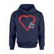 I Love Third Grade   For 3rd Grader Kids  Hoodie