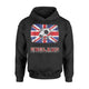 England Flag World Soccer Football Fan Hoodie