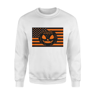 American Halloween Pumpkin Halloween Funny Halloween Unisex Sweatshirt