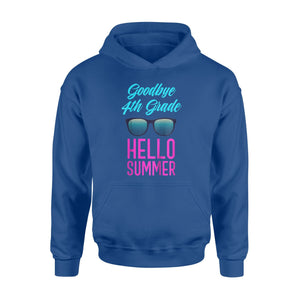 Kids Goodbye 4th Grade Hello Summer Hoodie