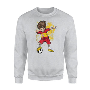 Dabbing Boy Spain Soccer Jersey Spanish Football Sweatshirt