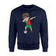Dabbing Soccer Boy Portugal Jersey Portuguese Football Sweatshirt