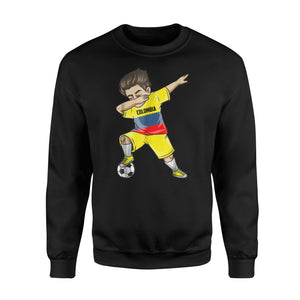 Dabbing Colombian Soccer Boy Colombia Football Sweatshirt