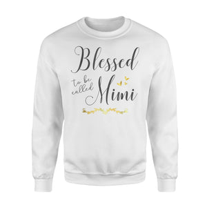 Blessed To Be Called Mimi Christmas Gift For Grandma Sweatshirt