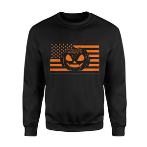 American Halloween Pumpkin Halloween Funny Halloween Unisex Sweatshirt