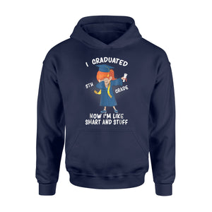 Girl Dabbing Graduation 5th Grade Gift  For Kids  Hoodie