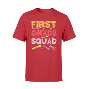 First Grade Squad 1st Grade Graduation Gift T-Shirt