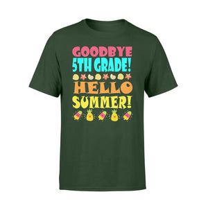 Cute Goodbye 5thGrade Hello Summer Summer Vacation  T-Shirt