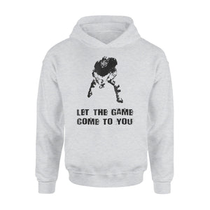 Football Action Sports Let The Game Come To You Hoodie