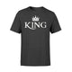 King And Queen Matching Couple T-Shirt