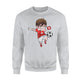 Dabbing Soccer Boy Switzerland Football  Swiss Gift Sweatshirt