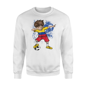 Dabbing Boy Colombia Soccer Jersey Football Sweatshirt