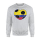 Colombia Soccer Ball Heart Jersey Colombian Football Sweatshirt