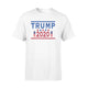Donald Trump 2020 American Flag  T-shirt