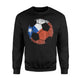 Chile Soccer Ball Flag Jersey Chilean Football Gift Sweatshirt